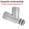 Qrity 1 x drain pipe connector, washbasin, 3-way drain pipe