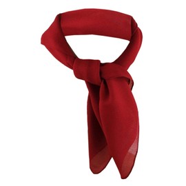 TigerTie Ladies’ Chiffon Neckerchief, Various Colours, Size 50 cm x 50 cm – Neckerchief Scarf -