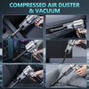 houscly Car Vacuum Portable Cordless Foldable 20000PA High Power Mini