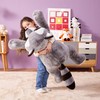 IKASA Giant Raccoon Stuffed Animal Plush Toy,Large Racoon 30" Cute