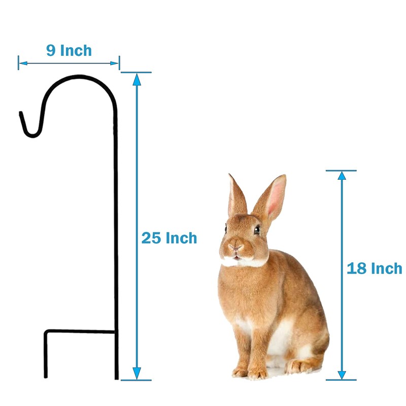 Ashman 25 Inch Shepherds Hook 2 Pack