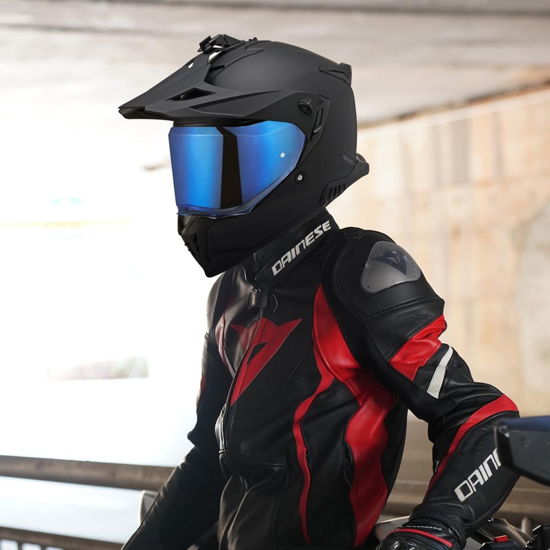 VCOROS Helmet Face Shield for Sedici Duale Mips Helmet Visor