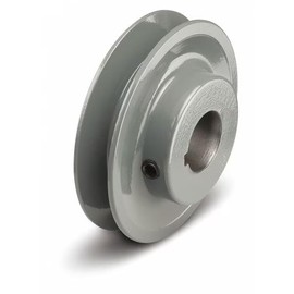 1-1/8" Fixed Bore 1 Groove Standard V-Belt Pulley 4.25 in OD, Mfr: BK45118-A