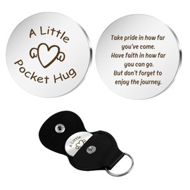 Gifts for Women Men Pocket Hug Christmas Gifts Stocking Fillers Graduation Gifts for Him Her Thank You Teacher Gifts Dad Grandad Couple Gift Ideas for Birthday Graduation Valentines Day Keychain