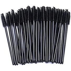 Pack of 100 Eyelash Brushes, Disposable Eyelash Brushes, for Makeup, Extension Eyelashes, Eyebrows