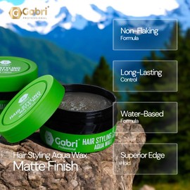 G Gabri Gabri Hair Styling Wax 150ml | Hair Gel Wax | Edge Control | Maximum Control and Long Lasting | Men & Women Hair Wax |