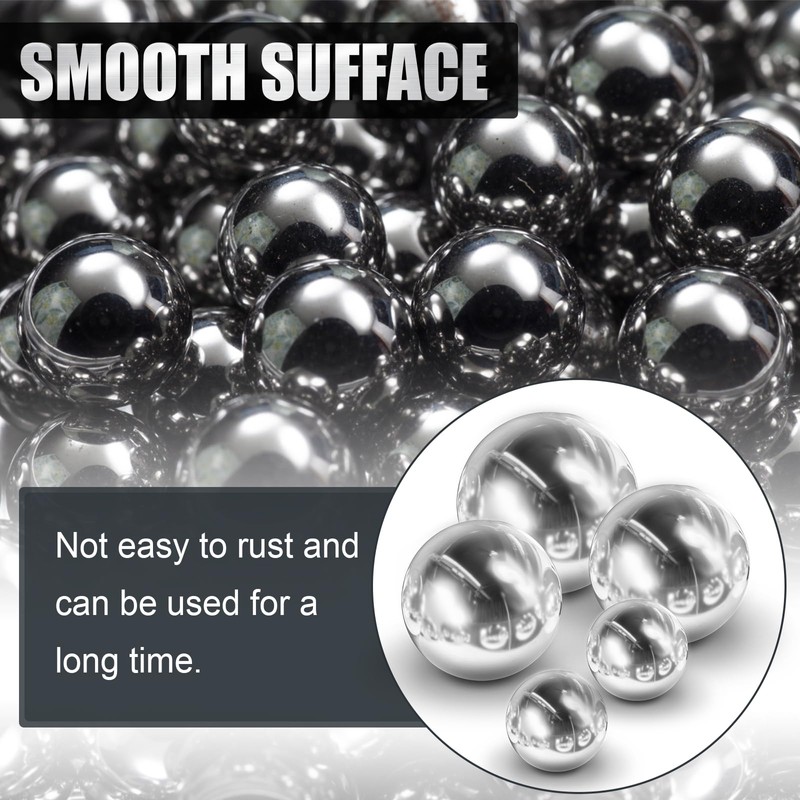 5pcs 1.5''inch Chrome Steel Bearing Balls 38mm Steel Balls Precision