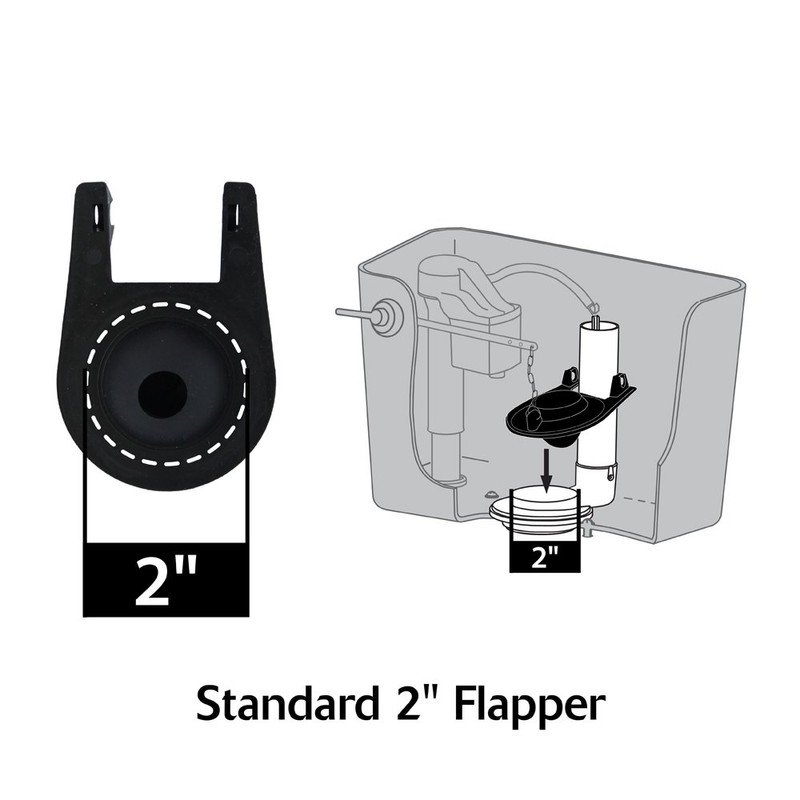 Korky 54BP Toilet Tank Flapper - Easy to Install -