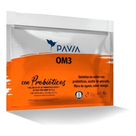 Probióticos Pavia con 1 billón vivos y activos L. Rhamnosus y L. bulgaricus, sabor Mango