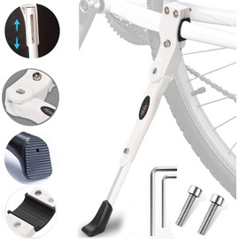 MUKA Bicycle Kickstand Adjustable Bike Stand Foldable Height Mountain Bike Stand Universal Road Bicycle