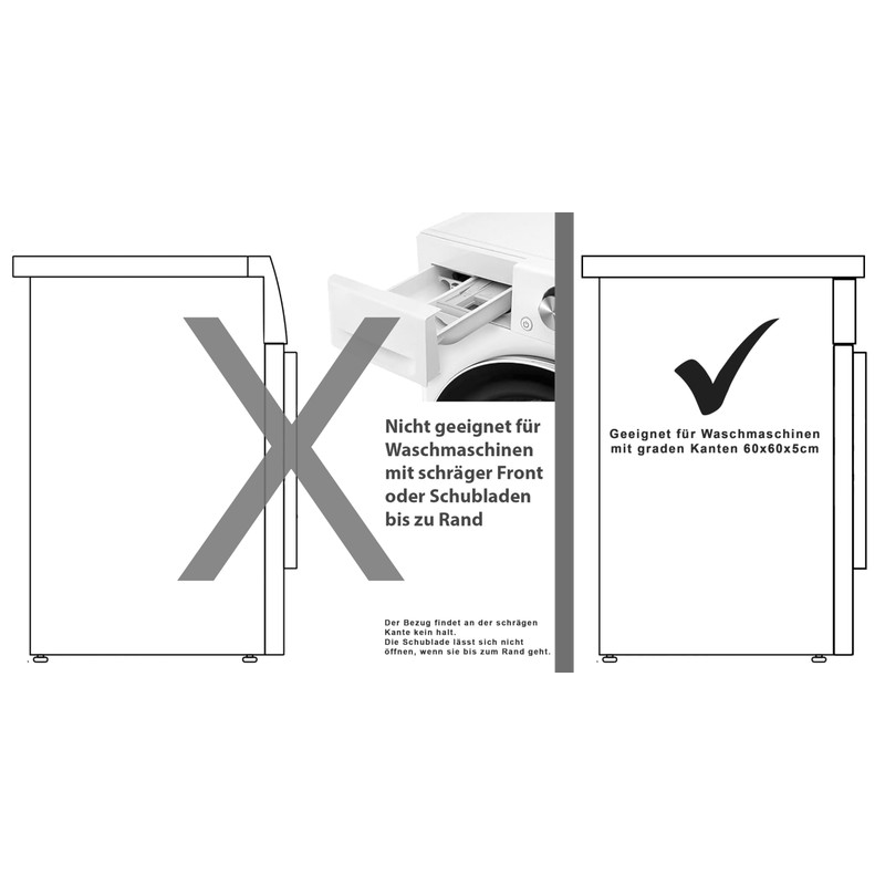 Tumble dryer and washing machine cover in various sizes. Colours,