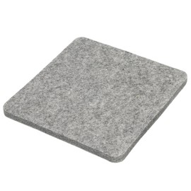 PATIKIL Wool Pressing Mat, 13.5" x 13.5" Wool Ironing Pad Blanket 0.5" Thickened Heat Resistant Quilting Ironing Pad for Quilters Sewing Craft, Grey
