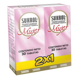 Sukrol Mujer Tabletas 2x1 Sabor