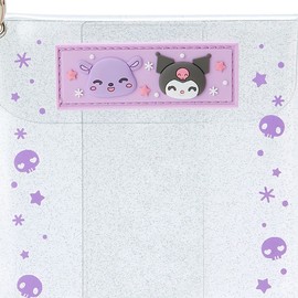 Sanrio 764213 Kuromi Clear Pouch (Nico Nico)
