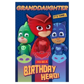 PJ MASKS Granddaughter Birthday Card