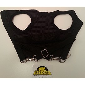 Pet Cab Dog Carrier Washable Soft Sided Fabric 4 Sizes Hands Free Many Colors Gifts Buy It Now Cars Travel Shop Walk Stylish Fashionable Zipper Adjustable Strap Metal Loops For ID Tags Wearable Harnes