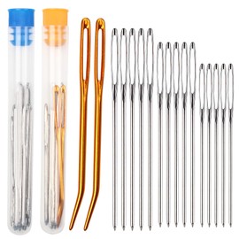 29 Pcs Large Eye Sewing Needles, Yarn Knitting Needles, Hand Knitting Needles, Darning Needle, for Knitting Yarn Needles for Crochet Darning Beading Quilting Weaving Crafts