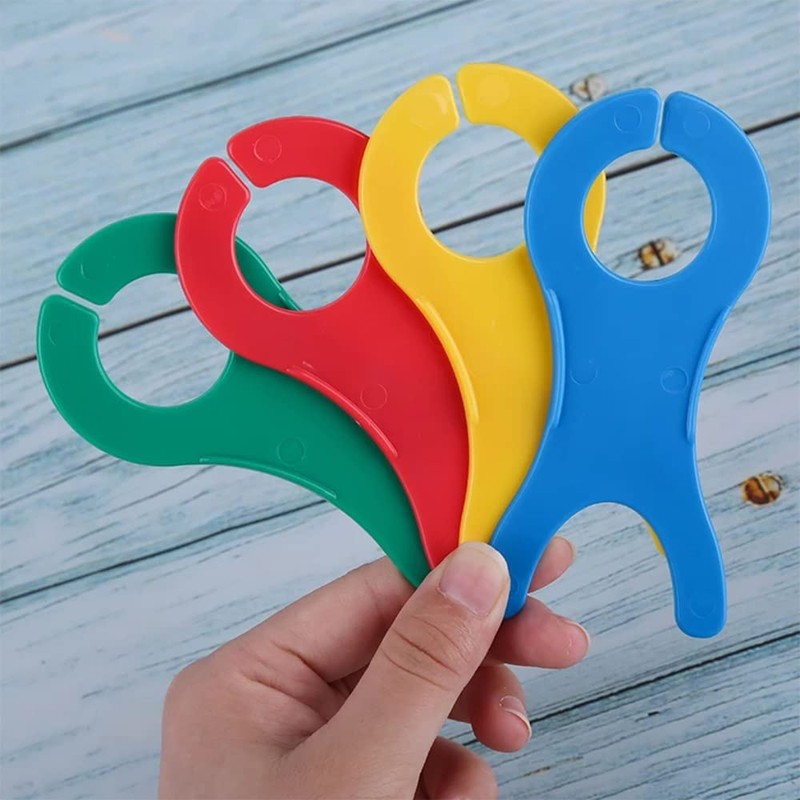 20 Pieces Bobbins Weave Winding Plate Cross Stitch Bobbins Organizer