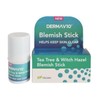 Derma V10 Blemish Stick, Tea Tree And Witch Hazel, For Clearer Skin, Calming And Soothing, Helps Target Spots And Blemishes, For Everyday Use, Vegan Friendly