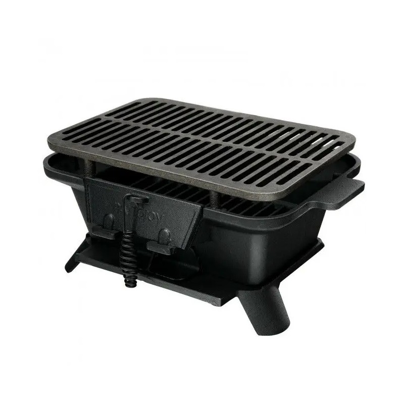 Heavy Duty Cast Iron Tabletop BBQ Grill Stove for Camping