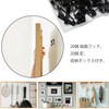 5WYOUKE (20 Pieces) Thumbtacks Hooks, Stylish, Pin Hooks, Load Capacity: