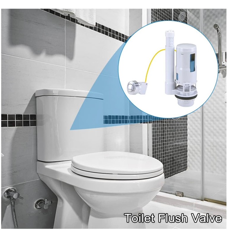 Housler® Dual Flush with Wire Fits All Push Button Toilets