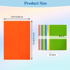 INCAUCA Plastic Frosted Shrink Film Sheets Shrink Film Sheets for Crafts Key Chain Crafts Ornaments Jewelry Making 20x29cm (W)