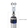 sourcing map Air Cylinder Rod Clevis End 52mm Length M10x1.25