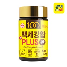 Ottogi (현대Hmall)오뚜기 백세강황PLUS환 360환 108g (Hyundai Hmall) Ottogi Baeksaekanghwang PLUS Pills 360 Pills 108g