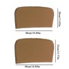 MoguGo Head Cushion Cover Backrest Cover Chair Back Cover Chair