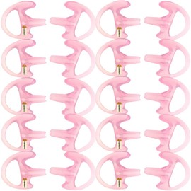 Lsgoodcare Replacement Earmold Earbud (Left and Right Ear) for Two Way Radio Acoustic Coil Tube Earpiece - Open Ear Insert Earmould Earbuds Pink Large Soft Silicone Material 10 Pairs