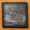 Deer Wildlife (4 images) Set #1 Coasters - Square Slate