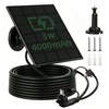 Solar Panel Charger for Blink Camera with 4000mAh Battery 24/7
