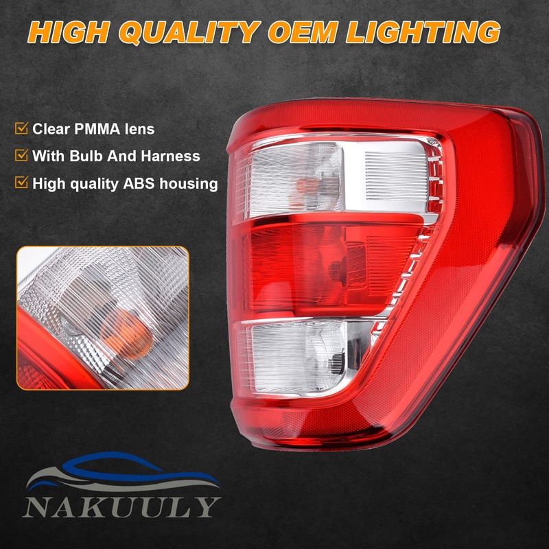 Nakuuly Tail Light Compatible With 2021 2022 2023 2024 Ford