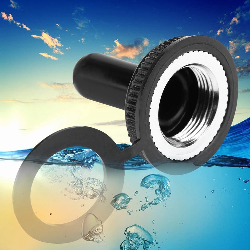 20 Pieces Toggle Switch Waterproof Cap 12 mm Waterproof Hat