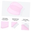 SAFIGLE 1 Pair Exfoliating Bath Gloves Soft Pink Scrubbing Mitts