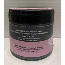 Victoria's Secret PINK Detox Time Purifying Clay Face & Body Mask 7.oz