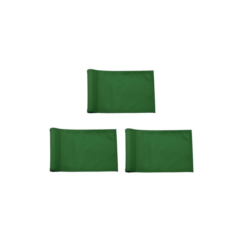 3 Pieces Golf Flag with Tube Inserted Putting Green Golf