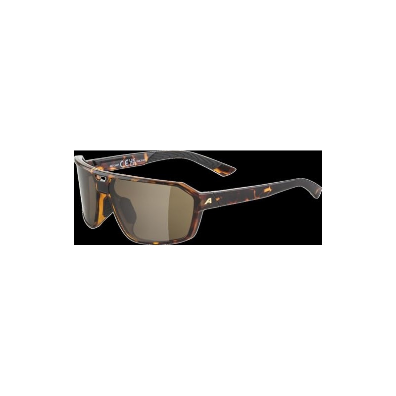 ALPINA Swift Sports Glasses for Adults, Havana Gloss, One Size,