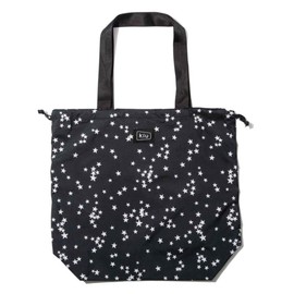 KiU K82-059 Waterproof Waterproof Bag Cover, Tote Bag, 2-Way Eco Bag, Compact, Packable, Foldable, Men's, Women's, Star Dust,