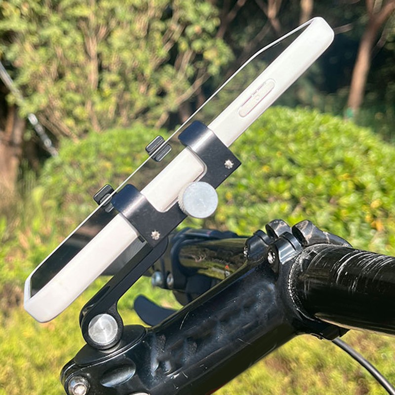 Aluminum Bicycle Phone Mount Bicycle Stem Headset Phone Mount Fits