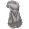 Miracroute Shiny Fabric Durag Hip Hop Dance DU-RAG Red Hiphop