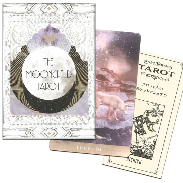 Tarot Card Divination Moon Child Tarot with Japanese Explanation "Pocket Manual"