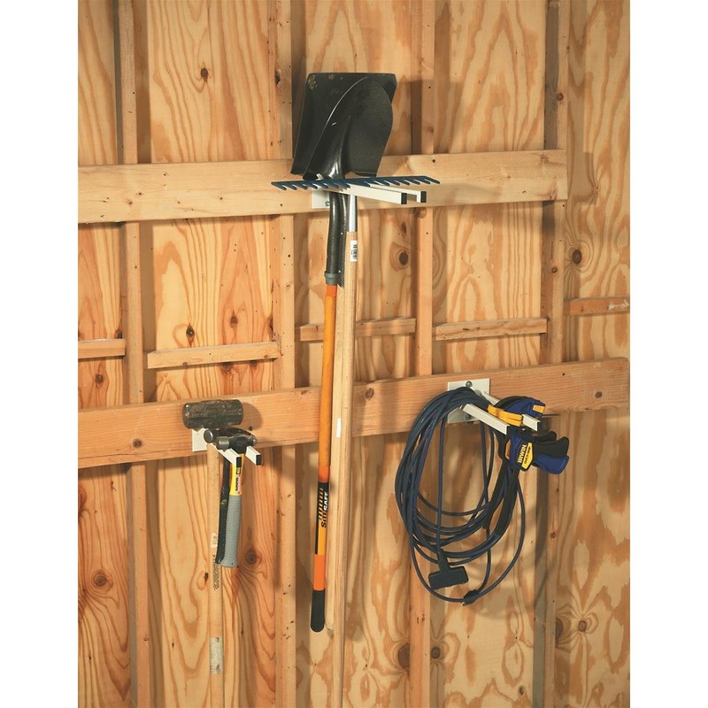 Gempler's Extra Long Tool Rack for Shovels, Spades, Rakes, and