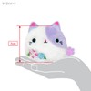 Sanei Boeki NDH09 Dango Friends Flower Cat Hydrango W7.5 x