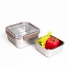 LocknLock Stainless Steel Food Storage Container - Airtight, Leak-Proof, Stackable