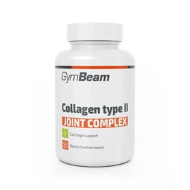 GymBeam Collagen Type II Joint Complex - with Hyaluronic Acid, Vitamin C & Manganese, Collagen Capsules for Cartilage and Joints, High Dose, Laboratory Tested, Vegan-Friendly Capsule Case, 60 Capsules