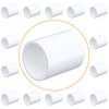 mychoiii 20 Pack White 1 inch PVC Pipe Coupling Adapter