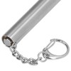 Mini LED Flashlight 500LM 304 Stainless Steel Portable with Snap