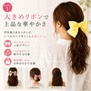 Two-Tiered Ribbon Barrette Large Graduation Ceremony Ladies Wedding Hair Accessory